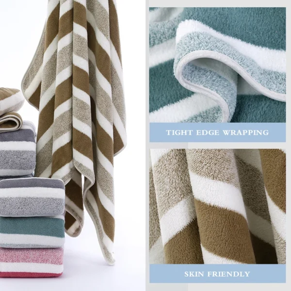 Polyester Bath Towel Set