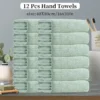 12 pcs Cotton Blend Towel