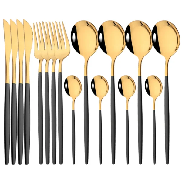 S5fdd945f48c649819cc569ba47333a0b0.webp Stainless Steel Flatware Set 16 Piece
