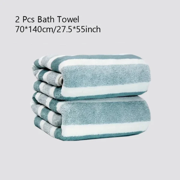 Polyester Bath Towel Set