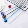 S712772d9fa7342948457a1c363f16d37W.webp Long Handle Stirring Spoons Set of 6