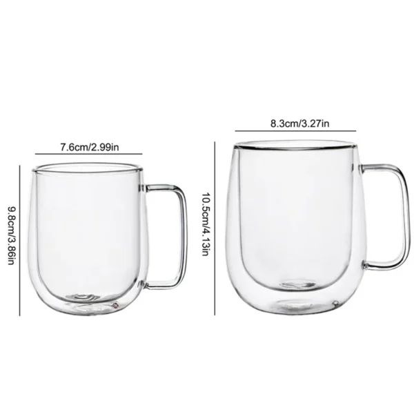 Double Wall Borosilicate Mug