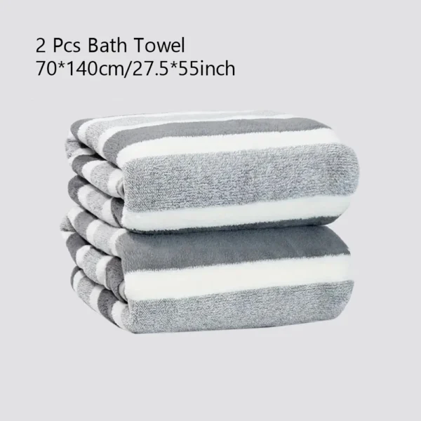 Polyester Bath Towel Set