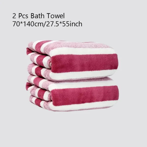 Polyester Bath Towel Set