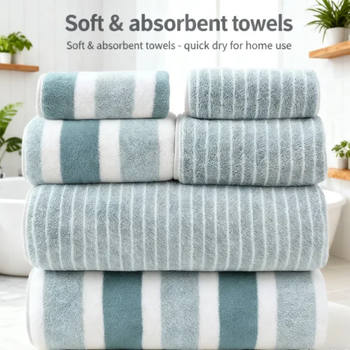 Striped Towel Set