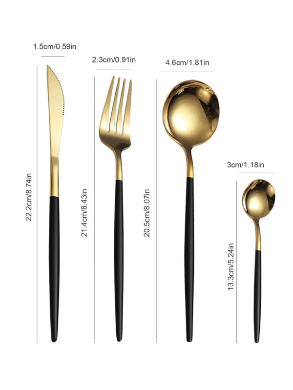 Sa2e9f47803514be781826a68bc2c9e7d7.webp 12 Piece Stainless Steel Cutlery Set
