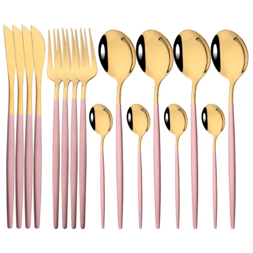 Stainless Steel Flatware Set 16 Piece