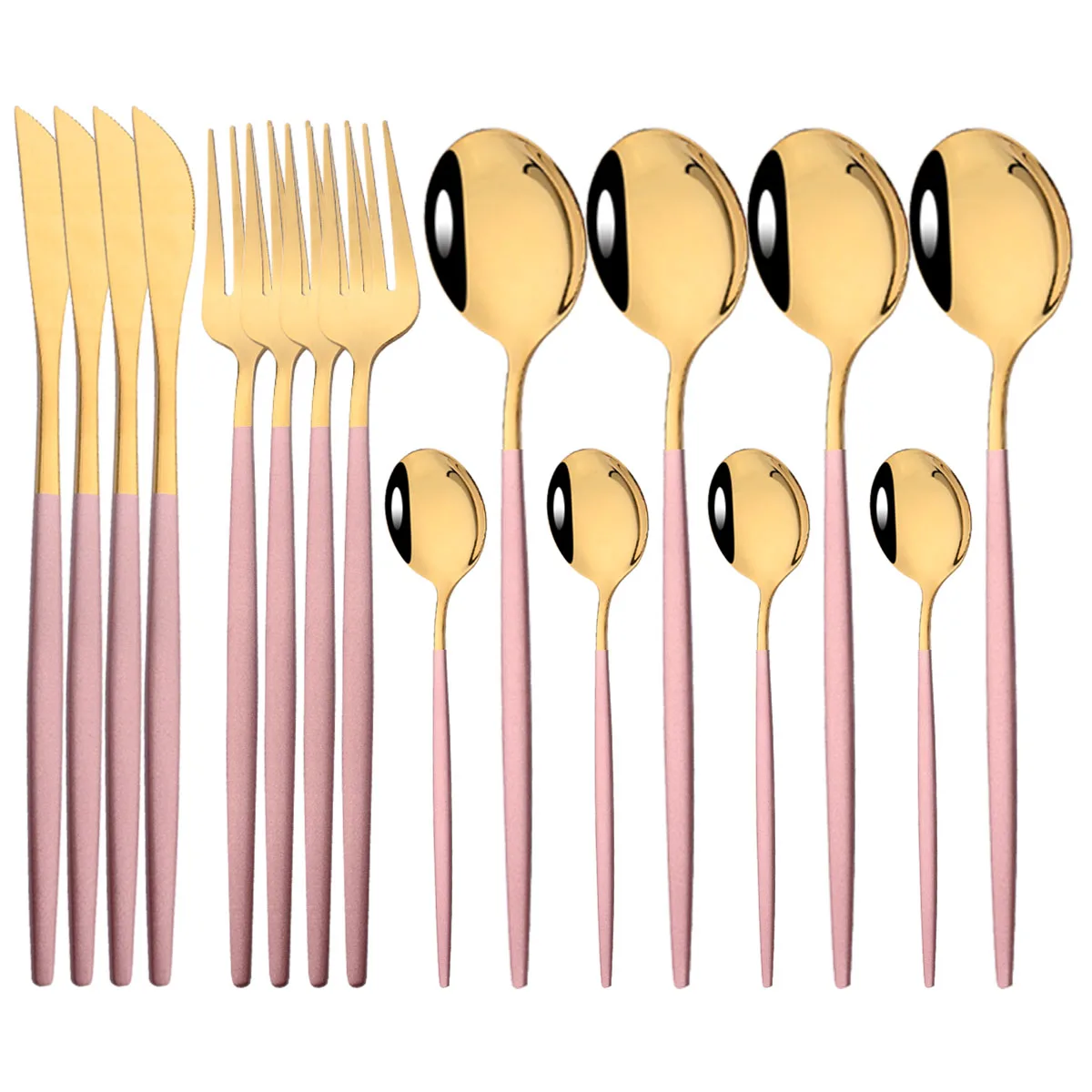Stainless Steel Flatware Set 16 Piece