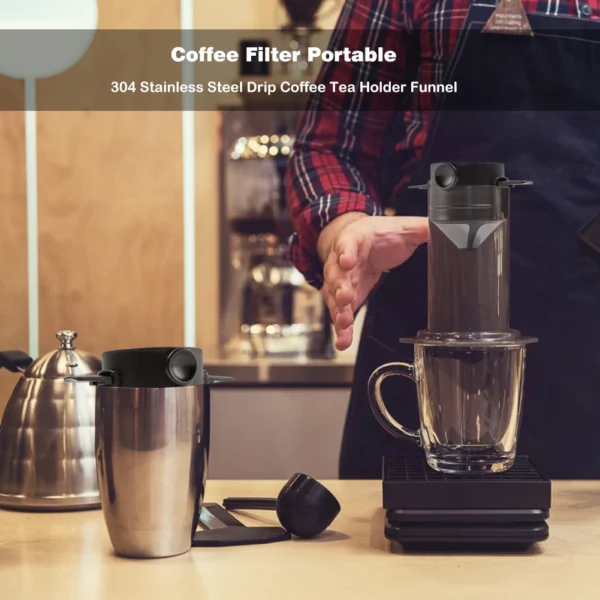 Stainless Steel Coffee Dripper