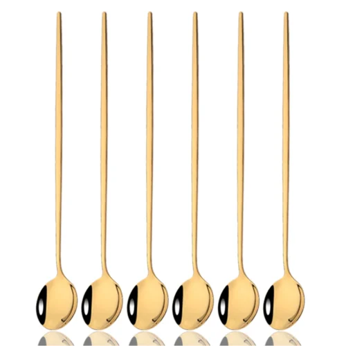 Long Handle Stirring Spoons Set of 6