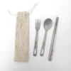 Titanium Camping Cutlery Set