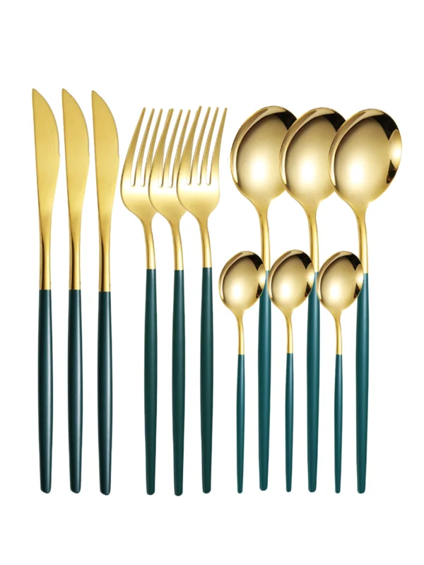 Seb74167fcd3b4f0598f1716d33c075cfy.webp 12 Piece Stainless Steel Cutlery Set