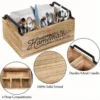 Wood Cutlery Organizer