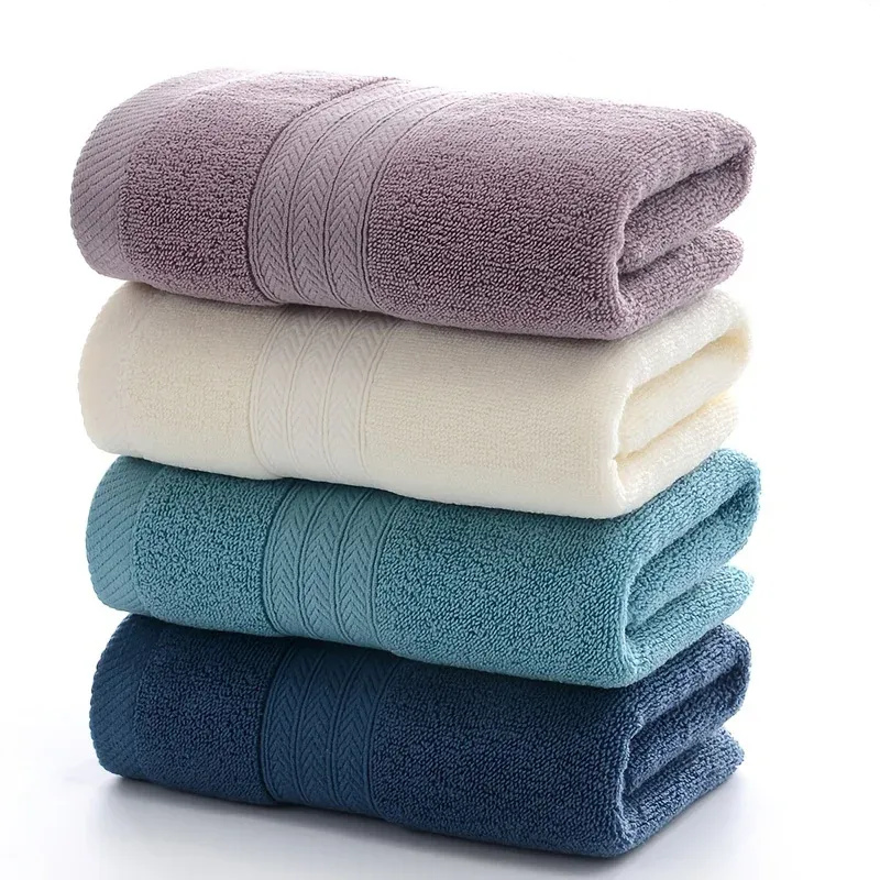 Striped Cotton Towel Set Striped Cotton Towel Set