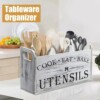 Wooden Kitchen Utensils Holder (6) Wooden Kitchen Utensils Holder