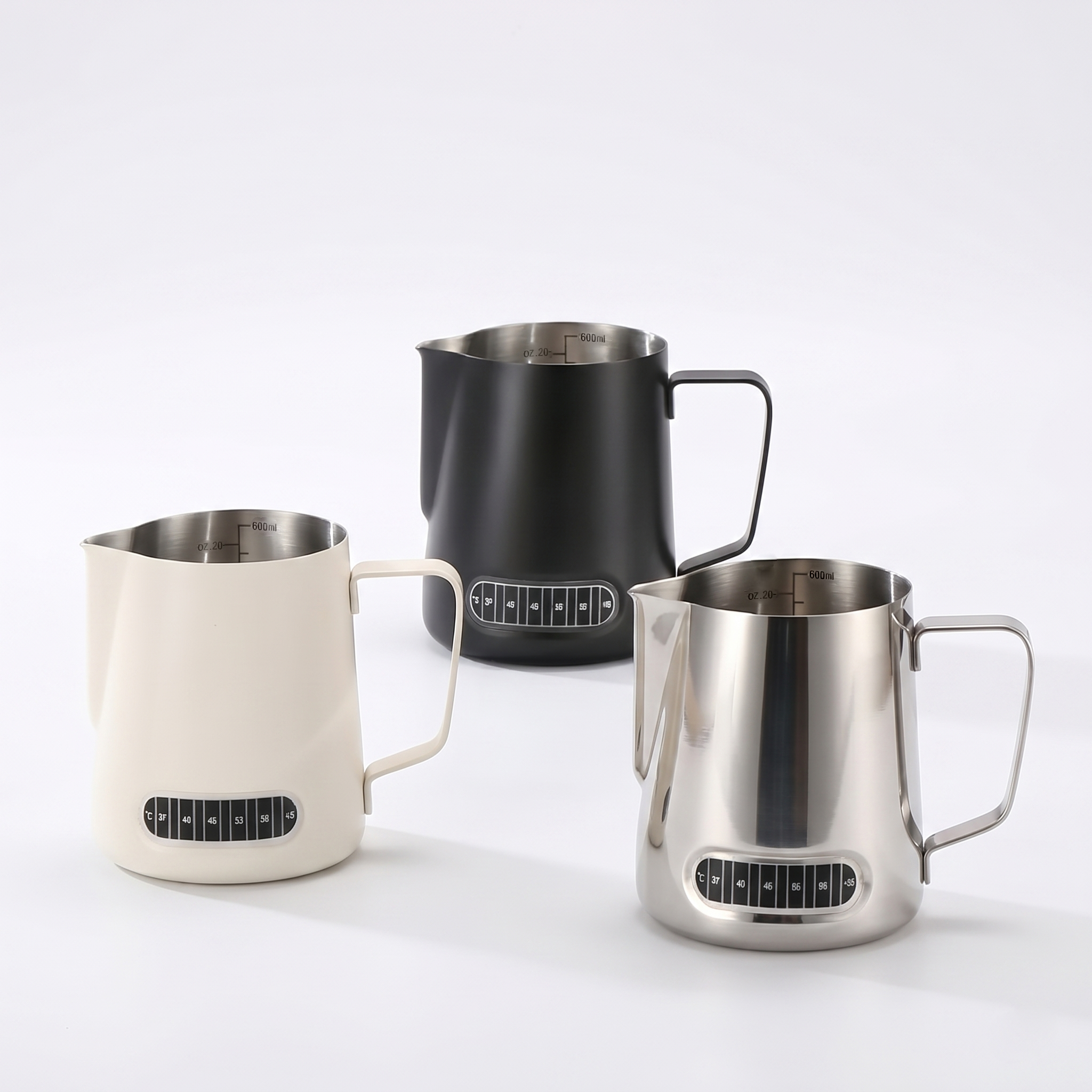 froted milk cups froted milk pitcher