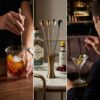 long spoons set Stainless Steel Cocktail Spoon