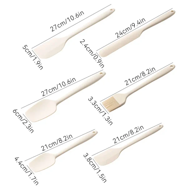 Silicone Spatula Set