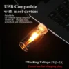 S6f33a637c21e401ca2ef963eae7a081fS.webp USB Flame Flicker LED Light