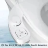 Non‑Electric Bidet Attachment Dual Nozzle Front & Rear Wash Self‑Cleaning
