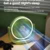 Se600f1c3be85423fa8ba5f3d1dfa69290.webp Portable Desk Fan with Night Light