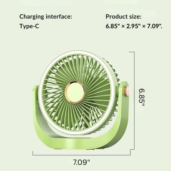 size chart desk fan size chart desk fan