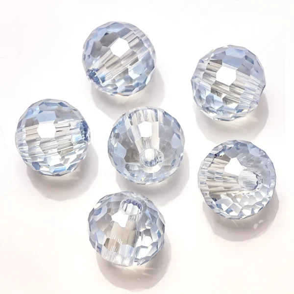 Faceted Crystal Spacer Beads
