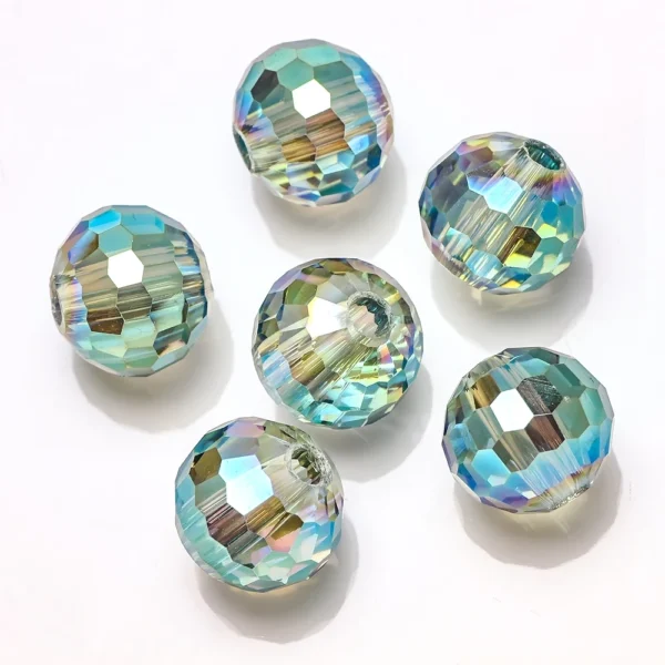 Faceted Crystal Spacer Beads