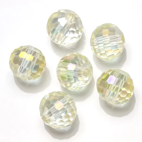 Faceted Crystal Spacer Beads