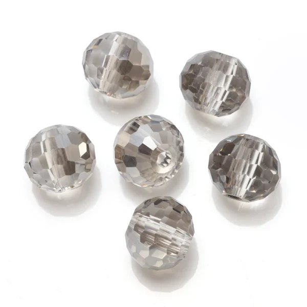 Faceted Crystal Spacer Beads