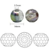 Faceted Crystal Spacer Beads