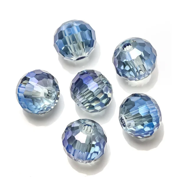 Faceted Crystal Spacer Beads