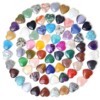 heart crystal gravel stones
