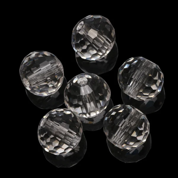 Faceted Crystal Spacer Beads