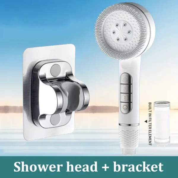 s05abeeeba46e4fc29a55e1ea5498b2e4u.webp Filtered High Pressure Shower Head