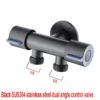 304 Stainless Steel Handheld Bidet Sprayer Set Toilet Spray Gun Self‑Cleaning Nozzle