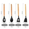 S0b7148c273f2486580a803a665948f28P.webp Silicone Kitchen Utensil Set