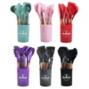 Silicone Wooden Handle Utensil Set