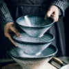 Japanese Ceramic Ramen Bowl