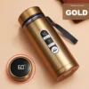 LED Temperature Thermos Bottle