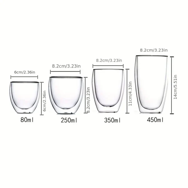 Double Wall Glass Cup