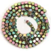 Hematite Cube Spacer Beads