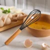 Silicone Wooden Handle Utensil Set