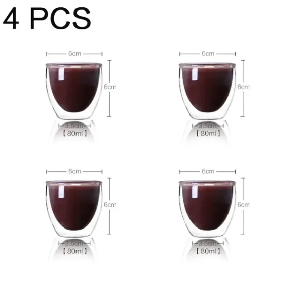 Double Wall Glass Cup