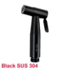 304 Stainless Steel Handheld Bidet Sprayer Set Toilet Spray Gun Self‑Cleaning Nozzle