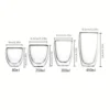 Double Wall Borosilicate Glass Cup Set