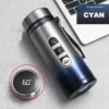 LED Temperature Thermos Bottle