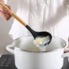 Silicone Wooden Handle Utensil Set