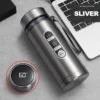 LED Temperature Thermos Bottle
