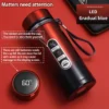 LED Temperature Thermos Bottle